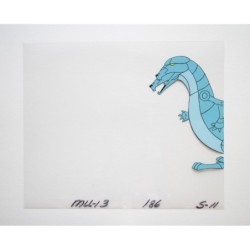 Celluloïd / Animation Cel - "Maitres de l'univers / MOTU " He-Man (Musclor) face à un monstre