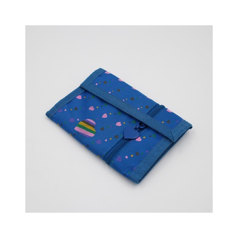 Portefeuille vintage motif coeur marque Rodelle