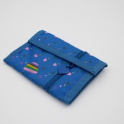 Portefeuille vintage motif coeur marque Rodelle
