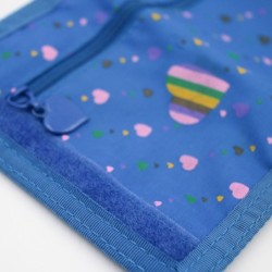 Portefeuille vintage motif coeur marque Rodelle
