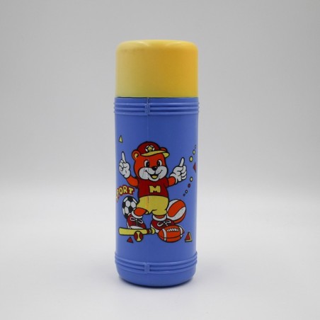 Gourde vintage -Ours sportif