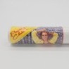 Rouleau de papier peint  imprimé rayures multicolores vintage 80's