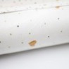 Rouleau de papier peint imprimé coeur et petit pois vintage 80's
