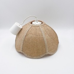 Suspension fleur vintage en...