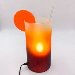 Lampe cocktail "Spritz"...