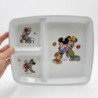 Assiette à compartiment Mickey et Minnie années 80