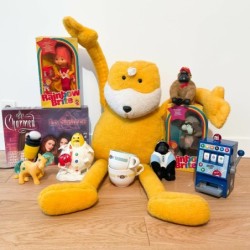 Peluche "Flat Eric" M.Oizo années 90