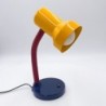 Lampe de bureau années 90 tête jaune