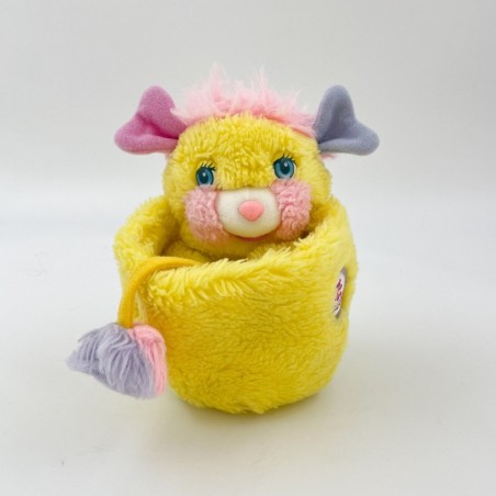 Peluche Popples jaune années 80
