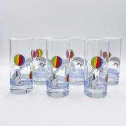Ensemble de 6 verres à...