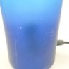 Lampe cocktail "Ricqles" bleue années 90
