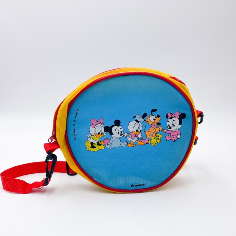 Sac rond à bandoulière bébés Disney années 80