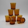 Verre fumé Duralex années 70 / 80