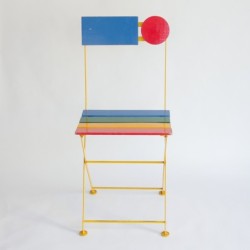 Chaise pliante - Kis Folding par Denis Balland pour Fermob - 1985