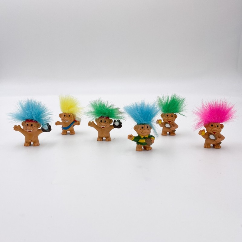 Figurine / embout de stylos Troll  "Weetos" au choix, années 90