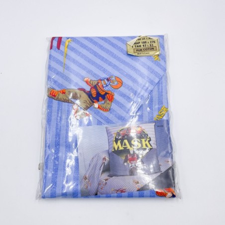 Parure de lit Mask, neuve, années 80