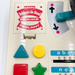 Jeu premier âge "Mon tableau de bord éducatif parlant", Vtech, 1989