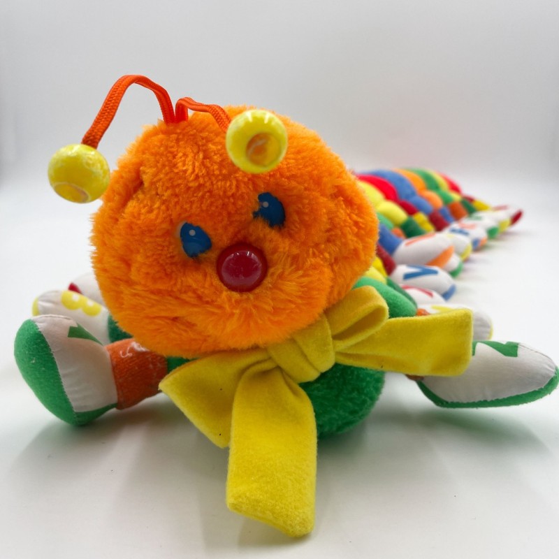 Peluche chenille Lots-a-Leggggggs / Familypattes Alphabet années 80