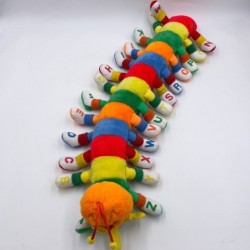 Peluche chenille Lots-a-Leggggggs / Familypattes Alphabet années 80
