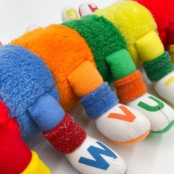 Peluche chenille Lots-a-Leggggggs / Familypattes Alphabet années 80