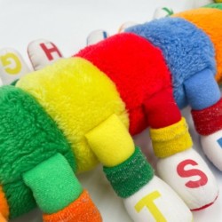 Peluche chenille Lots-a-Leggggggs / Familypattes Alphabet années 80