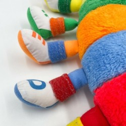 Peluche chenille Lots-a-Leggggggs / Familypattes Alphabet années 80