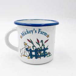 Mug métal Disneyland "Mickey's Farm" , années 90