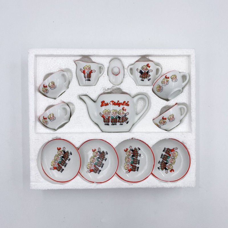 Dinette "Les Triplés" en boîte, années 80/90