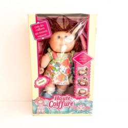 Poupée Patouf (Cabbage Patch Kid / Craquinoux) "Haute Coiffure", en boîte, 1991
