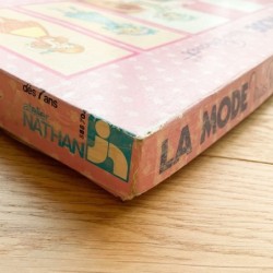 "La mode de Miss Petticoat", jeu loisirs créatifs vintage 1980, Nathan
