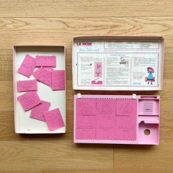 "La mode de Miss Petticoat", jeu loisirs créatifs vintage 1980, Nathan