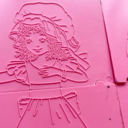"La mode de Miss Petticoat", jeu loisirs créatifs vintage 1980, Nathan