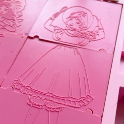 "La mode de Miss Petticoat", jeu loisirs créatifs vintage 1980, Nathan