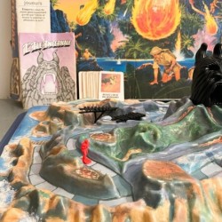 "L'île Infernale", jeu de société vintage 1987, MB