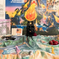 "L'île Infernale", jeu de société vintage 1987, MB