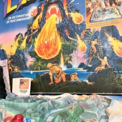 "L'île Infernale", jeu de société vintage 1987, MB