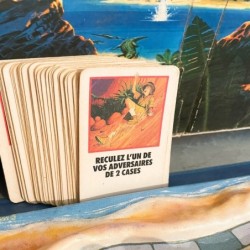 "L'île Infernale", jeu de société vintage 1987, MB