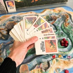 "L'île Infernale", jeu de société vintage 1987, MB