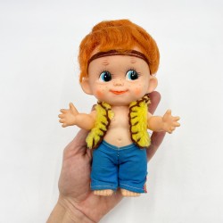 Poupée vintage Indien "big eyes" années 60,  Japon