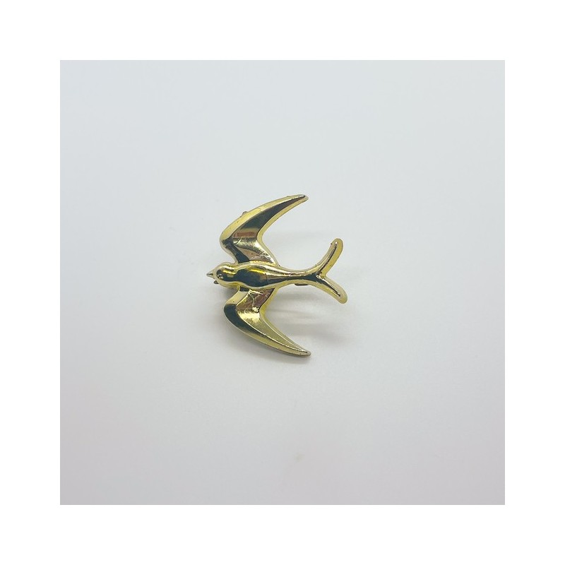 Broche vintage - Hirondelle