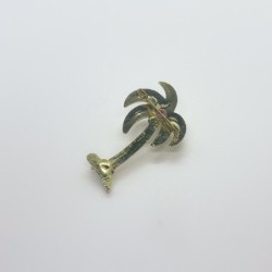 Broche vintage - Palmier doré