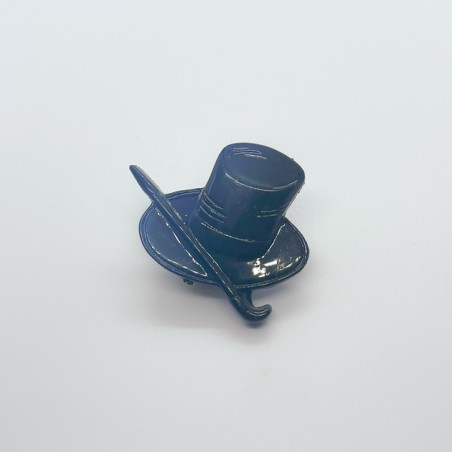 Broche vintage - Chapeau haut de forme