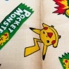 Mouchoir  Pokemon vintage japonais "Pocket Monsters", années 90