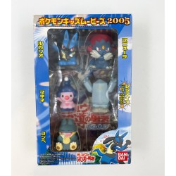 Set de 5 figurines Pokemon, Bandai, 2005
