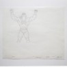 Crayonné original - Les Maitres de l'univers / MOTU / He-Man - 1983