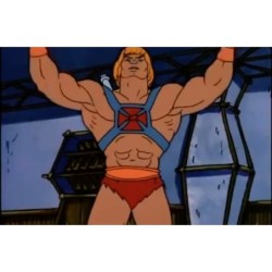 Crayonné original - Les Maitres de l'univers / MOTU / He-Man - 1983