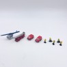 Lot de véhicules de pompiers, Micromachines, années 90