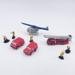 Lot de véhicules de pompiers, Micromachines, années 90