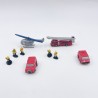 Lot de véhicules de pompiers, Micromachines, années 90