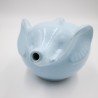Theière bleu ciel éléphant années 90